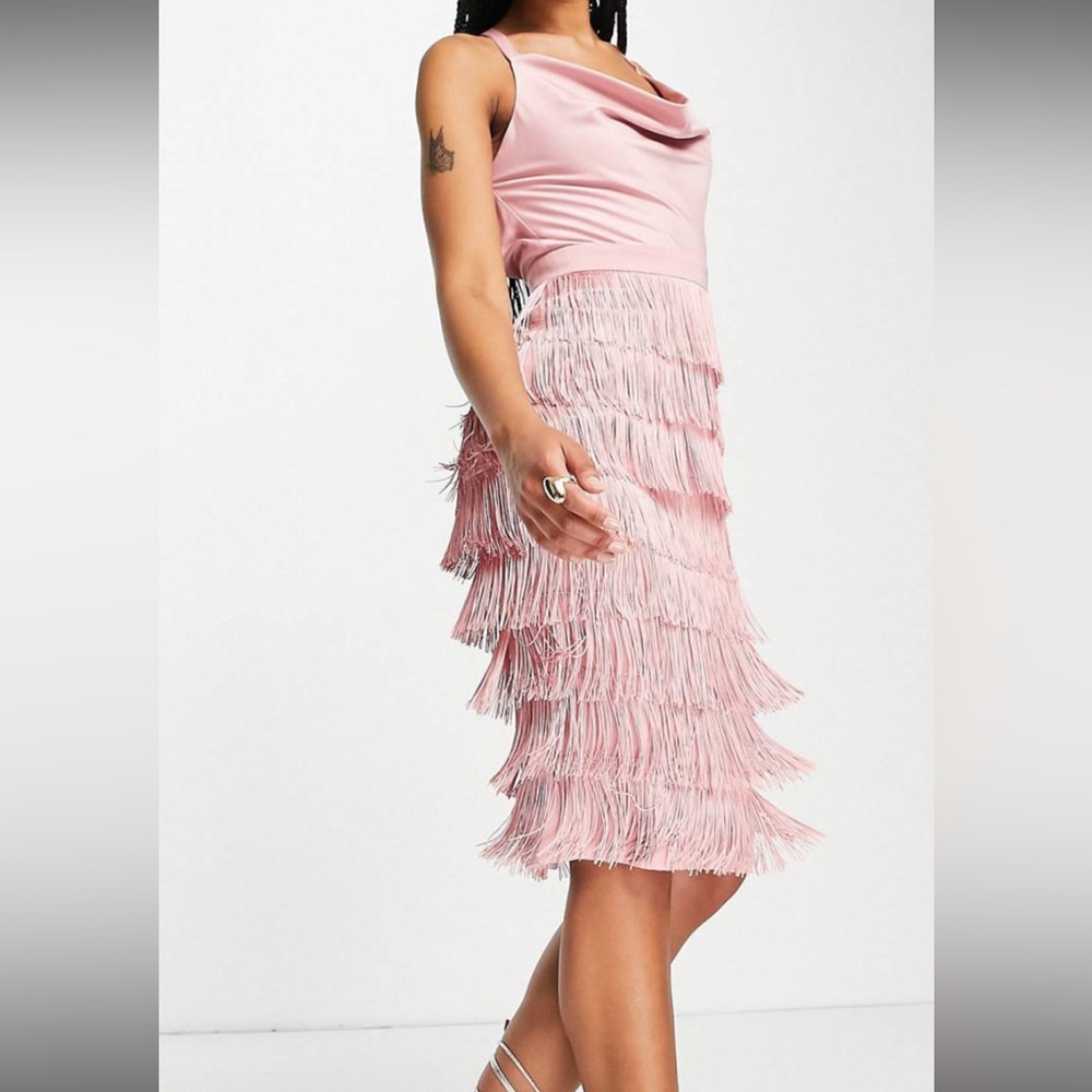 Lavish Alice fringe dress